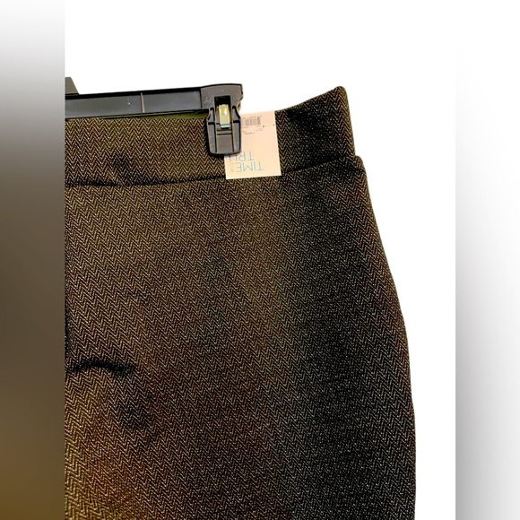 TIME AND TRU TWILL LOOK KNIT TROUSERS - tapered leg - SZ 20/XXL - NWT - Picture 4 of 7